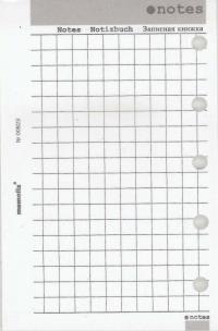 Opakowanie Wkład do organizera MEM/M Notes ANTRA