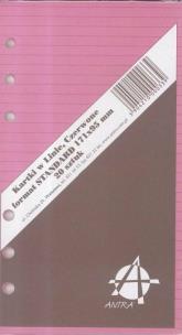 Opakowanie Wkład do organizera ST Linia czerwona ANTRA