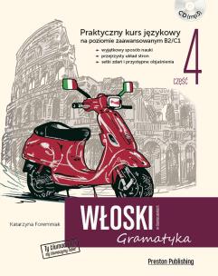 Okładka książki Włoski w tłumaczeniach Gramatyka Część 4