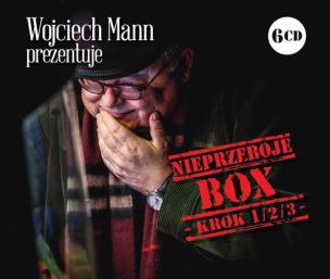 Okładka książki Wojciech Mann prezentuje Nieprzeboje BOX 6CD