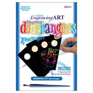 Opakowanie Wydrapywanka tęczowa Zawieszki na drzwi