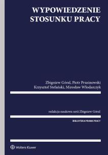 Okładka książki Wypowiedzenie stosunku pracy