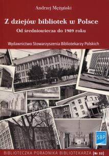Okładka książki Z dziejów bibliotek w Polsce
