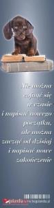 Opakowanie Zakładka do książki- Nie można cofnąć się w czasie