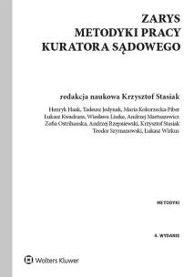 Okładka książki Zarys metodyki pracy kuratora sądowego