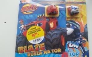 Okładka książki ZESTAW 2 KSIĄŻEK ACTIVITY - BLAZE i MEGAMASZYNY