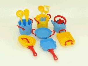 Opakowanie Zestaw naczyń w siatce