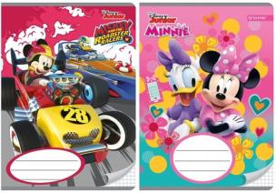 Opakowanie Zeszyt A5 w kratkę 16 kartek Raźni Rajdowcy 10 sztuk