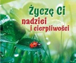 Okładka książki Życzę Ci nadziei i cierpliwości. Perełka 281