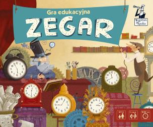 Gra edukacyjna Zegar. Autor: Opracowanie zbiorowe. Multiszop.pl Okładka książki Gra edukacyjna Zegar