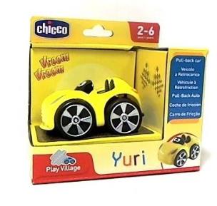 Opakowanie Autko Mini turbo touch Yuri- żółty
