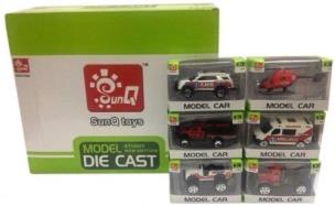 Opakowanie Auto metalowe ratunkowe