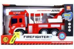 Opakowanie Auto straż pożarna światło/dźwięk