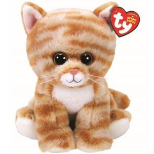 Opakowanie Beanie Babies Cleo - Złoty pręgowany Kot 15 cm