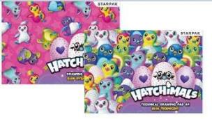 Opakowanie Blok rysunkowy A4/20k biały Starpak Hatchimals A 20