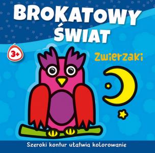 Okładka książki Brokatowy świat. Zwierzaki