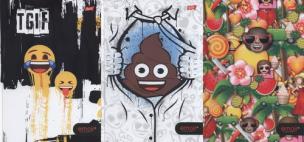 Opakowanie Brulion A4/96# Emoji QR-2302 opr.tw. z marginesem