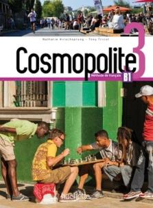 Okładka książki Cosmopolite 3 podręcznik +DVD HACHETTE