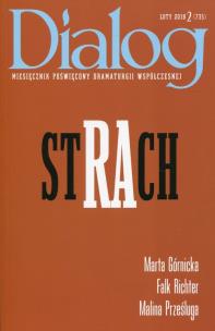 Okładka książki Dialog 2018/02 Strach