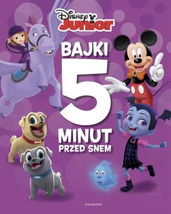 Okładka książki Disney Junior. Bajki 5 minut przed snem