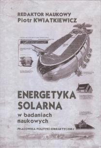 Okładka książki Energetyka solarna w badanich naukowych