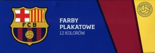 Opakowanie Farby plakatowe FC Barcelona 12 kolorów
