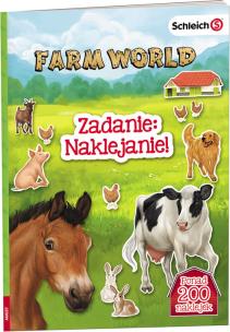 Okładka książki Farm World  Zadanie Naklejanie