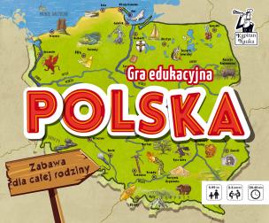 Okładka książki Gra edukacyjna Polska