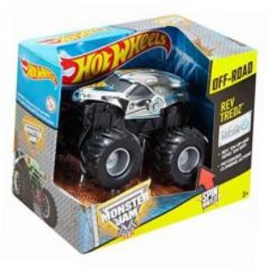 Opakowanie Hot Wheels Monster Jam NEA Police Rev Tredz