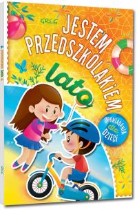 Okładka książki Jestem przedszkolakiem - lato