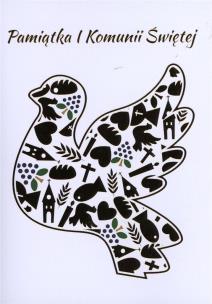 Okładka książki Karnet B6 Komunia gołąb