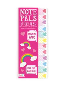 Opakowanie Karteczki samoprzylepne Tęczowe Serduszka 180 karteczek