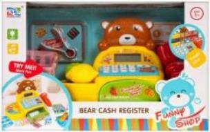 Opakowanie Kasa z akcesoriami miś