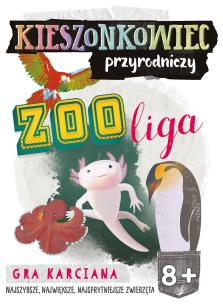 Okładka książki Kieszonkowiec przyrodniczy Zoo liga (8+)