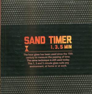 Opakowanie Klepsydra piaskowa 9 cm