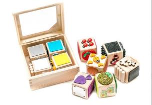 Opakowanie Klocki sensoryczne zestaw 4 szt.
