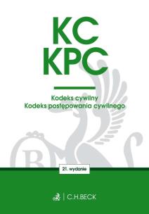 Okładka książki Kodeks cywilny Kodeks postępowania cywilnego Edycja sędziowska