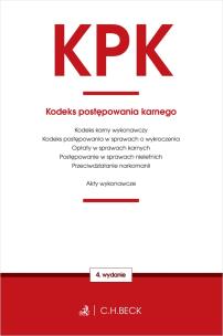Okładka książki Kodeks postępowania karnego oraz ustawy towarzyszące