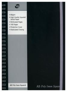 Opakowanie Kołozeszyt A5 Pukka Pad  A5 w kratkę 160 kartek