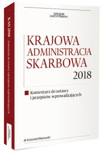 Okładka książki Krajowa Administracja Skarbowa 2018