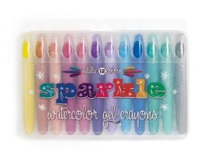 Opakowanie Kredki żelowe błyszczące 12 kolorów