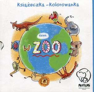 Okładka książki Książeczka kolorowanka Zoo
