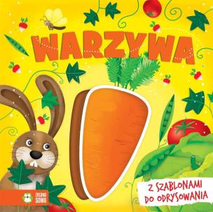 Okładka książki Książka z szablonami. Warzywa