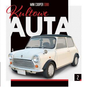Okładka książki Kultowe Auta 2. Mini Cooper 1300