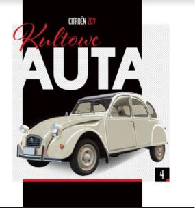 Okładka książki Kultowe auta Citroen 2cv 4/2018