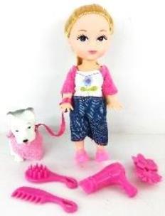 Opakowanie Lalka Hobbystka z pieskiem NATALIA