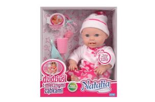 Opakowanie Lalka Natalia bobas z mlecznymi ząbkami