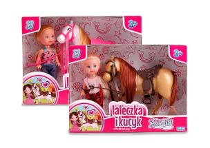 Opakowanie Lalka Natalia z konikiem
