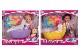 Opakowanie Lalka Natalia z pupilami i akcesoriami