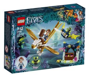 Okładka książki Lego Elves. Emilly Jones i ucieczka Orła 41190